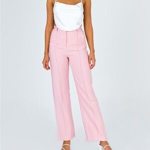 princess polly kirstyn pink trouser pants!